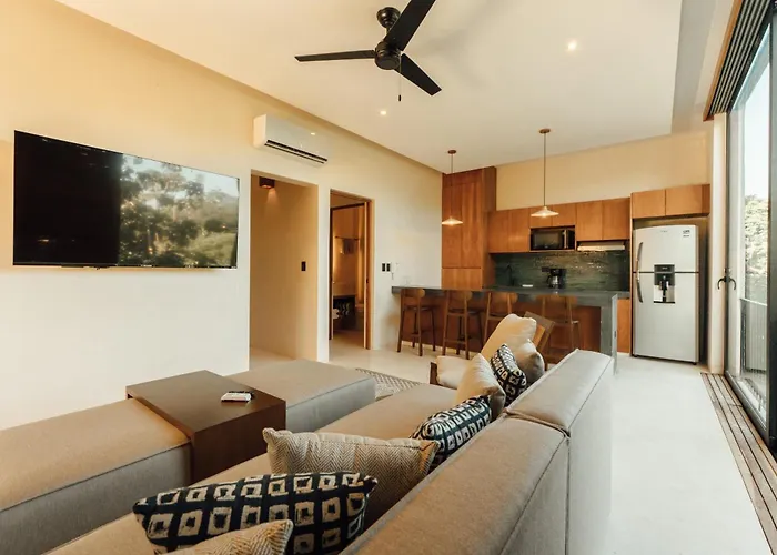 Kinich Nah - 2 Bedroom Penthouse Rooftop And Pool Amazing Jungle View Tulum