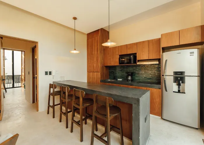 Kinich Nah - 2 Bedroom Penthouse Rooftop And Pool Amazing Jungle View Apartment