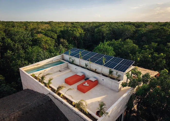Apartment Kinich Nah - 2 Bedroom Penthouse Rooftop And Pool Amazing Jungle View
